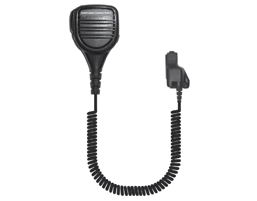 Hardwired Rhino Speaker Microphone-EP2123-Ear Phone Connection
