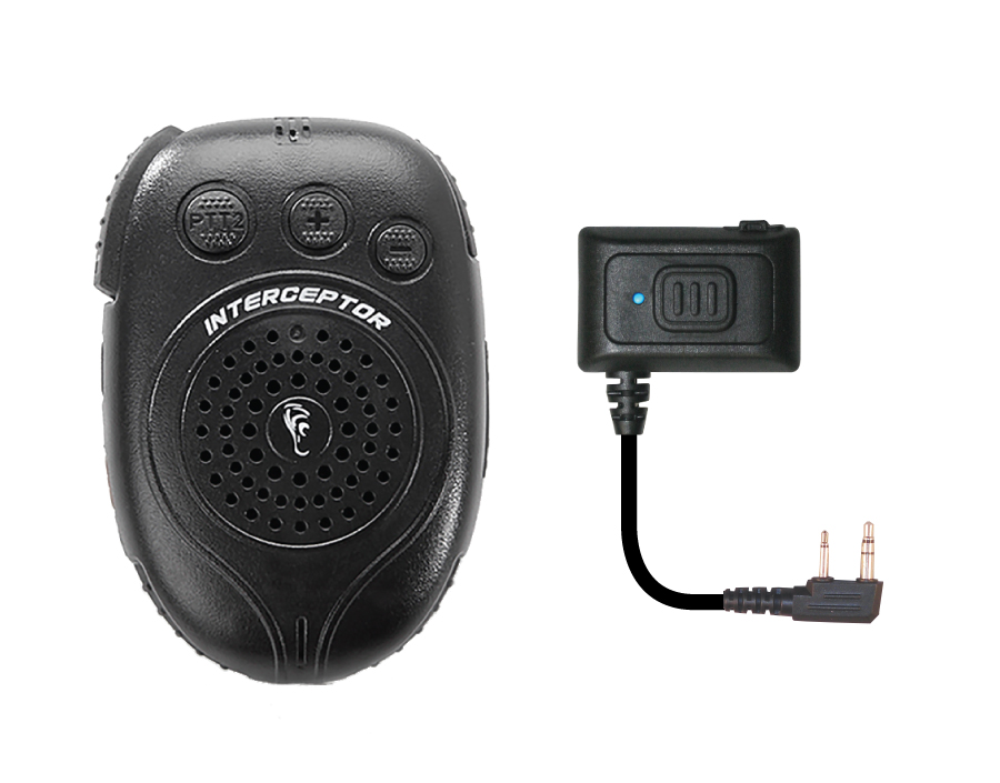 Interceptor Bluetooth Speaker Microphone-Interceptor 01-Ear Phone Connection
