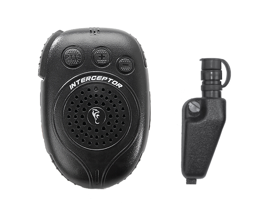 Interceptor Bluetooth Speaker Microphone-Interceptor 11-Ear Phone Connection