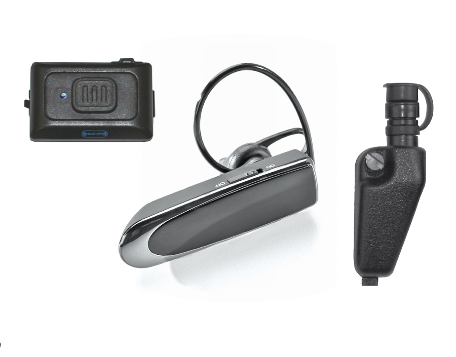 UC Kit Bluetooth Headset & Remote PTT-EP-UC211-Ear Phone Connection