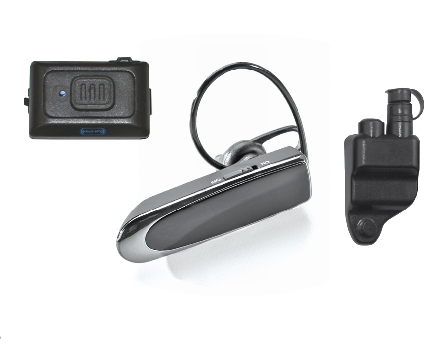 UC Kit Bluetooth Headset & Remote PTT-EP-UC228-Ear Phone Connection