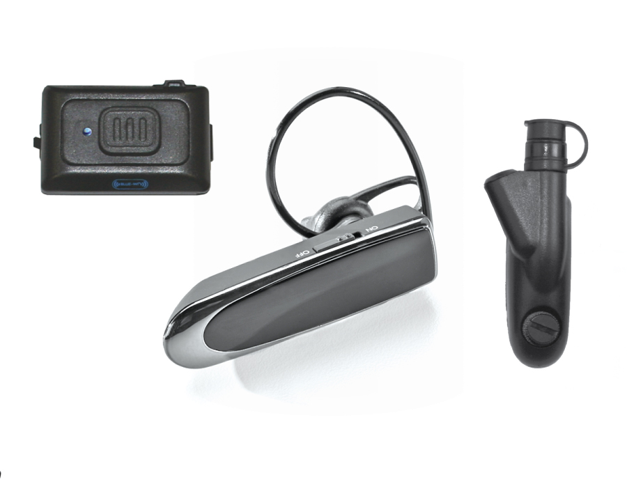 UC Kit Bluetooth Headset & Remote PTT-EP-UC233-Ear Phone Connection