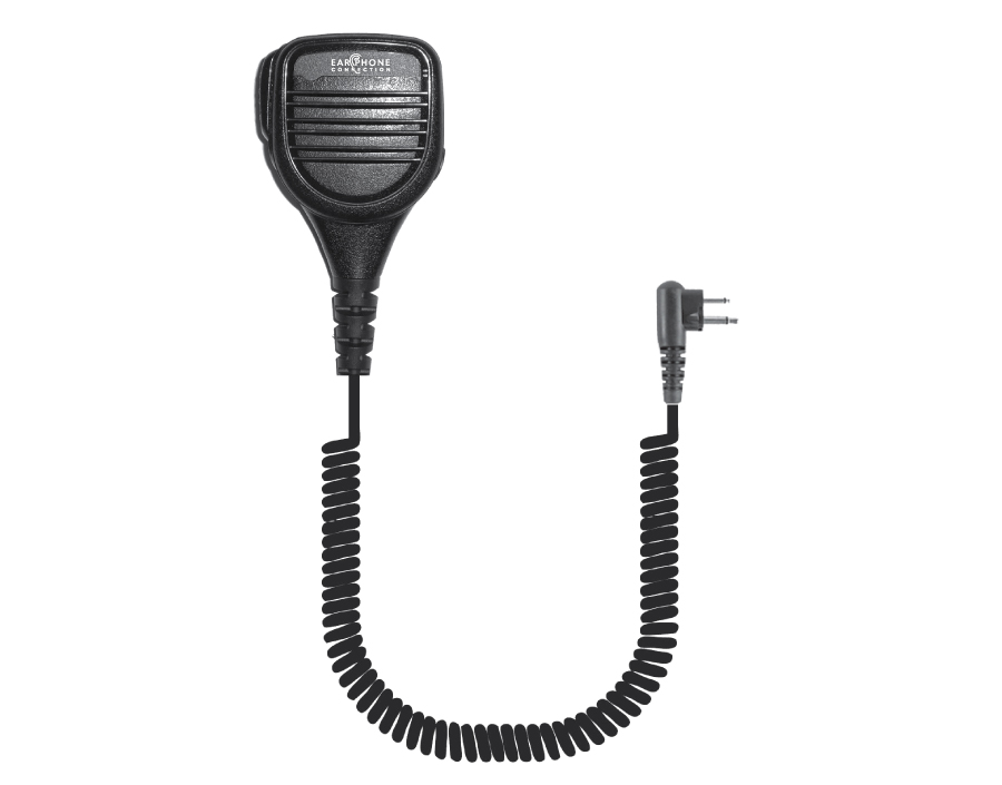 Hardwired Rhino Speaker Microphone-EP2103-Ear Phone Connection