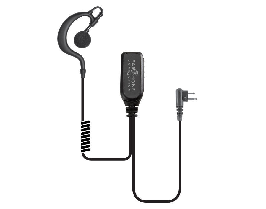 Falcon Earhook Lapel Microphone-EP303-Ear Phone Connection