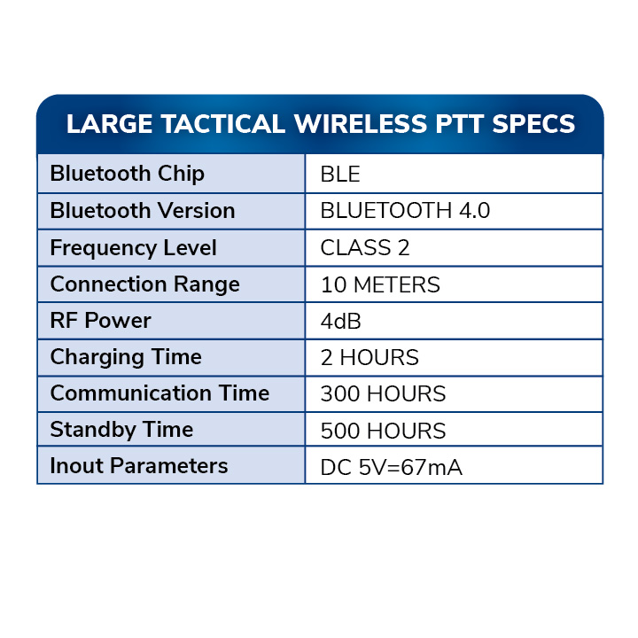 TAC PTT Large Wireless Tactical PTT Button - Image 6