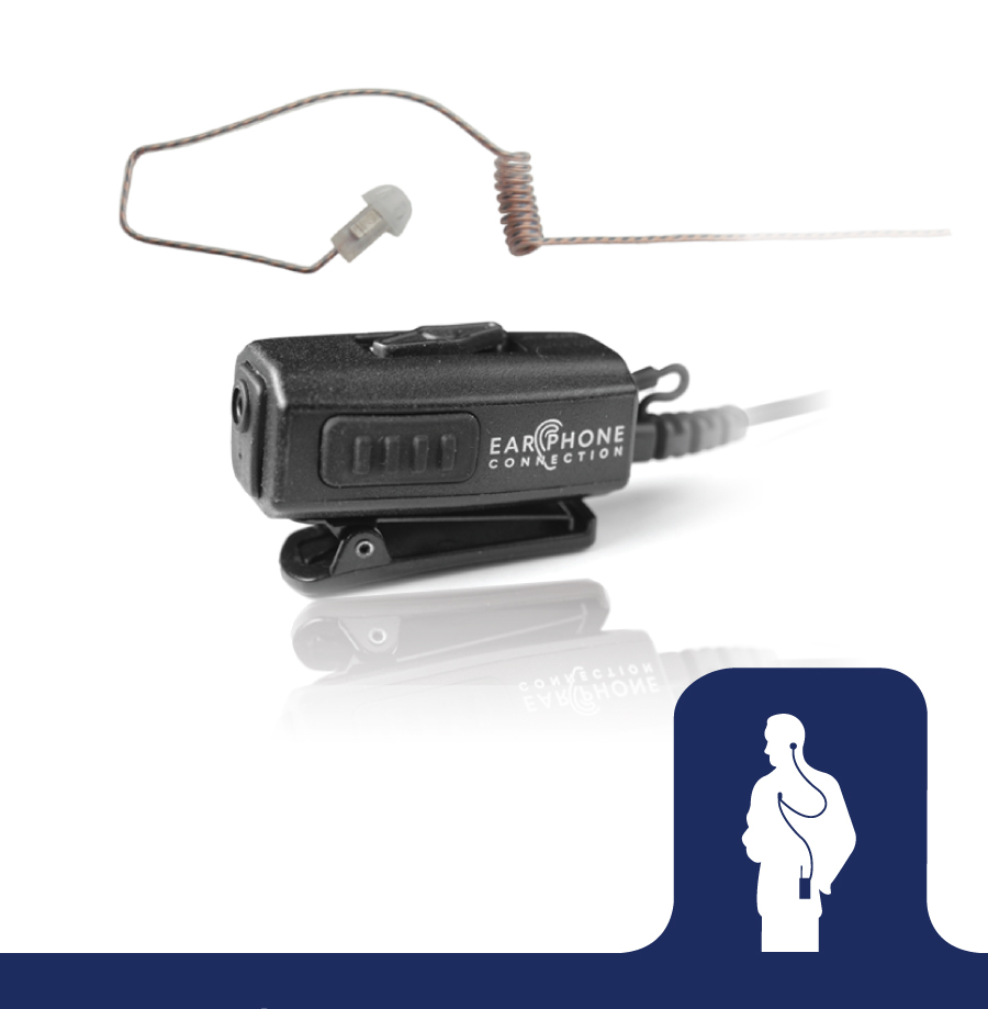 Chameleon Dual PTT Body Microphone Whisper Primary Image