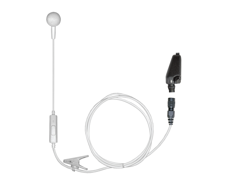IBud PTT Earbud Style Surveillance Kit-iBud PTT W11-Ear Phone Connection