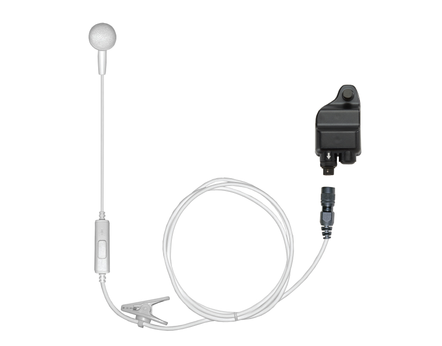 IBud PTT Earbud Style Surveillance Kit-iBud PTT W28-Ear Phone Connection