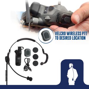Phoenix Wireless PTT Kit for Drone Controllers Primary Image