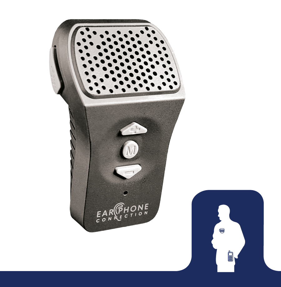 Wedge Mini Wireless Speaker Microphone